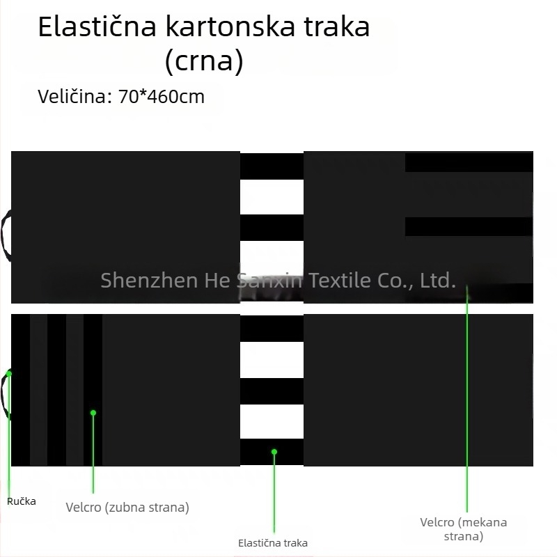 Najlonske trake s Velcro za palete i terete, ponovno upotrebljive