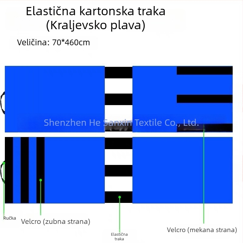 Najlonske trake s Velcro za palete i terete, ponovno upotrebljive