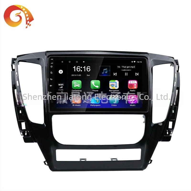 Auto navigacijska jedinica za Mitsubishi Pajero s Android MP5 playerom, stražnja kamera i Bluetooth glazba, 16GB skladište, 12V napajanje