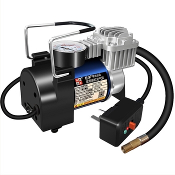 Kućna pumpa za zrak s jednim cilindrom za košarku i nogomet – 220V, 220W, materijal: metal + ABS, tlakomjer, protok zraka >70 L/min