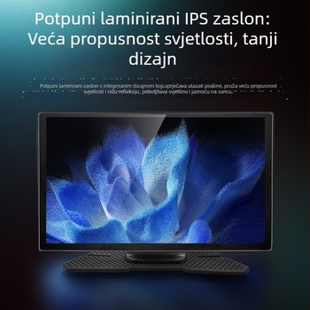 Bežični CarPlay i Android Auto LCD zaslon s reverznim prikazom, Bluetooth povezivanje, podržava više video formata