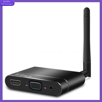 4K Bežični HDMI Auto AV adapter s HDMI i VGA izlazima, Wi‑Fi i Bluetooth daljinsko upravljanje