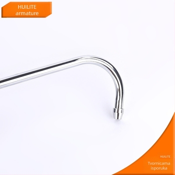 Kuhinjski miješalica od cinkove legure s Gooseneck izljevom za izravno piće, keramički kartridni ventil, model HLT-001, ručna ugradnja