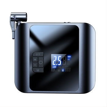 Bežična automobilna pumpa s dvostrukim cilindrima – digitalni prikaz, 100W, 11.1V, 25 L/min