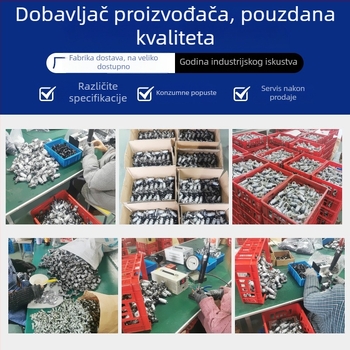 Jezgra pumpe za automobilsku nadimanje guma, jednocilindrična, 100W, 220V, 25 L/min, s manometrom