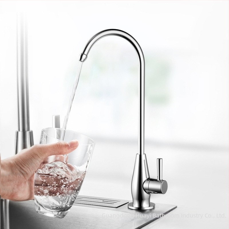 Kuhinjski slavina s filtracijom vode, niskim sadržajem olova, bakar, keramički disk ventil, 1.0 MPa, 1–60°C