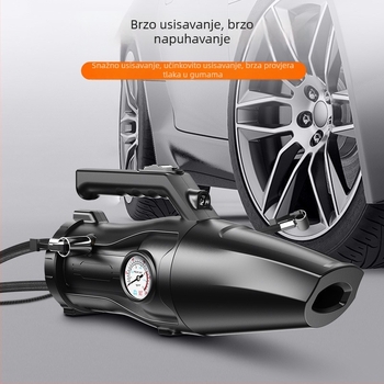 Univerzalna 4-u-1 automobilska pumpa i usisavač