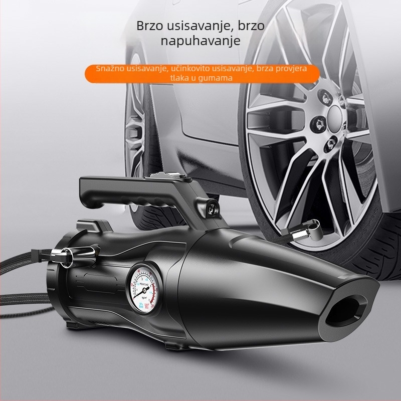 Univerzalna 4-u-1 automobilska pumpa i usisavač