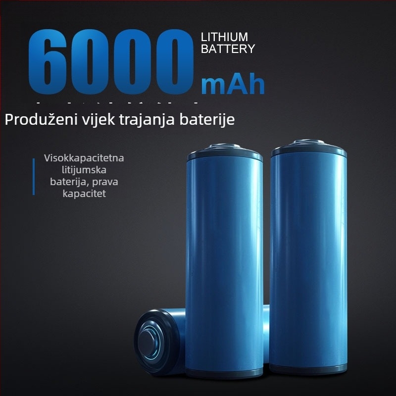 Automobilska pumpa za napuhivanje s digitalnim zaslonom, 12V, 100W, 25 L/min, USB punjenje