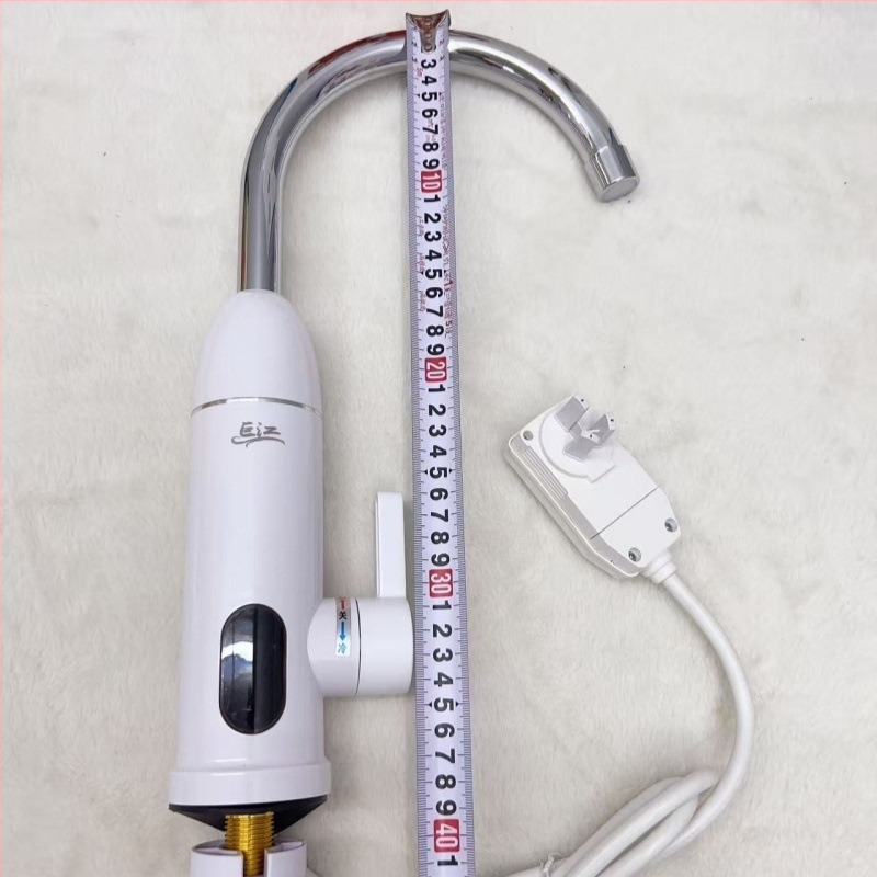 Električni kuhinjski faucet s trenutnim zagrijavanjem (Model F-ef199d-34) - Plastično kućište, 3400W, Keramički disk ventil, Mehaničko upravljanje