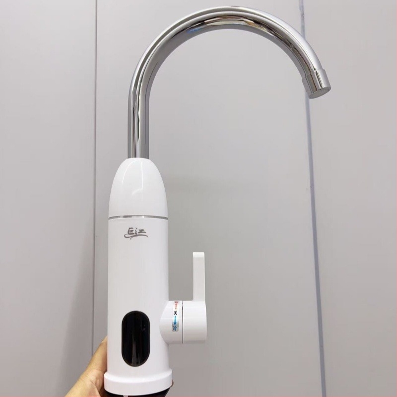 Električni kuhinjski faucet s trenutnim zagrijavanjem (Model F-ef199d-34) - Plastično kućište, 3400W, Keramički disk ventil, Mehaničko upravljanje