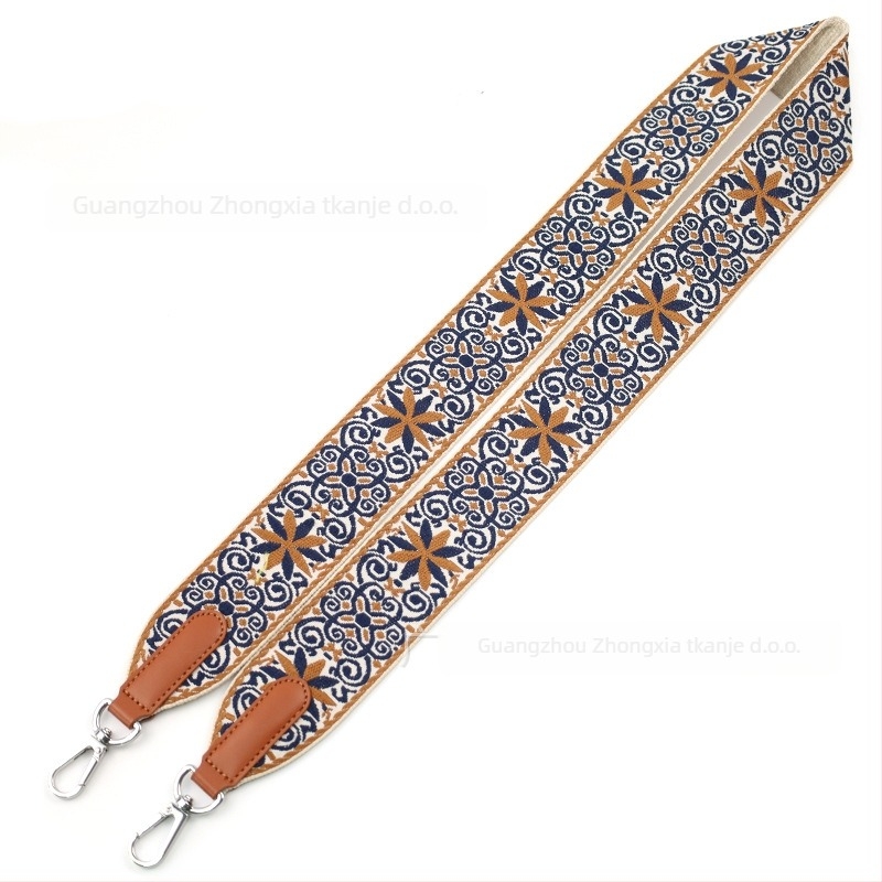 Midsummer remen za torbu — poliester, funkcije: proširenje i smanjenje opterećenja, cvjetni uzorak, proljeće 2025