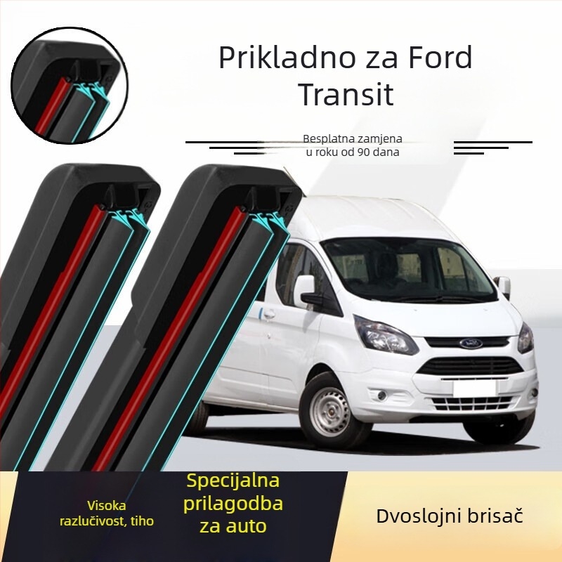 Brisač vjetrobranskog stakla bez okvira, Tip: bez okvira; Model: Default item; Primjenjivi model: Default item; Povezivanje: primjenjivo