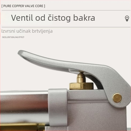 LCD elektronički pištolj za napuhavanje/ispuhivanje guma s digitalnim manometrom, aluminijska legura, raspon 0-255 PSI, točnost 0,5 PSI