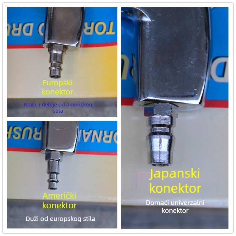 Digitalni mjerni uređaj za tlak u automobilskim gumama s digitalnim zaslonom, raspon 0–230 PSI, točnost 0,1 BAR