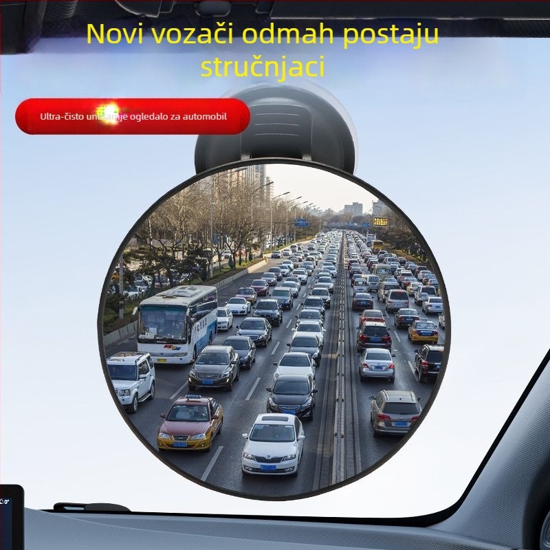 Električni tricikl retrovizor s usisnom prirubnicom – univerzalni retrovizor, unutarnje ogledalo za šminku. Marka: Drugo; Glavno tržište: Ostalo; Privatna marka: Ne