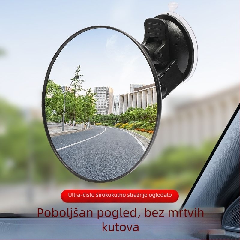 Električni tricikl retrovizor s usisnom prirubnicom – univerzalni retrovizor, unutarnje ogledalo za šminku. Marka: Drugo; Glavno tržište: Ostalo; Privatna marka: Ne