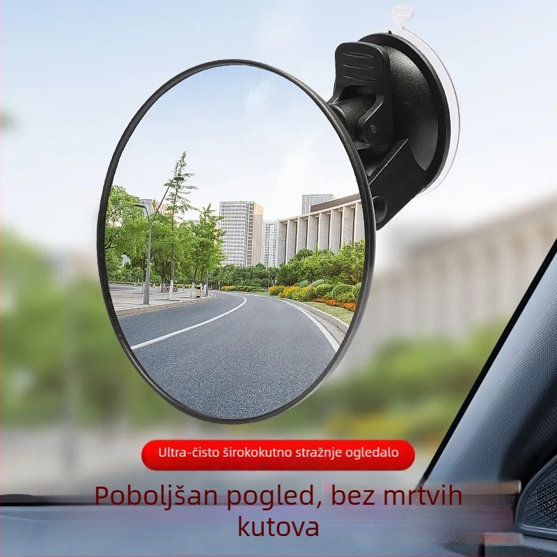 Električni tricikl retrovizor s usisnom prirubnicom – univerzalni retrovizor, unutarnje ogledalo za šminku. Marka: Drugo; Glavno tržište: Ostalo; Privatna marka: Ne