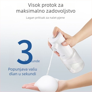 Automatski pjenasti dispenser sapuna, ABS materijal, 280 g, ručno pritiskanje, brend Aojiele