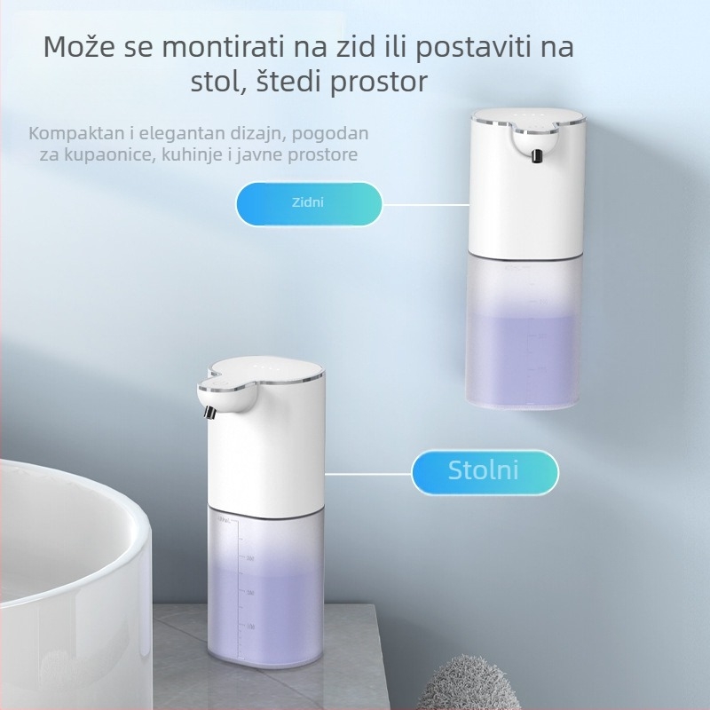 P9 zidni automatski dozator pjene sapuna – bezkontaktno detekcije, punjivi