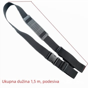 Ramenka za balansni bicikl i kolica – podesiva duljina; materijal plastika + poliester; unisex
