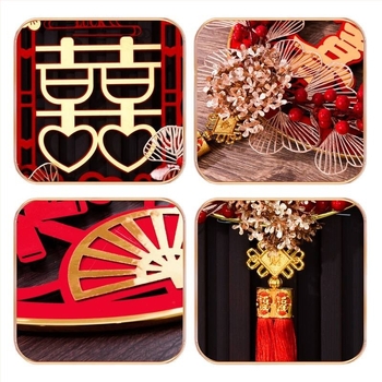 Metalni viseći ukrasi za vrata za svadbenu dekoraciju, stil crtani i automobilski dodaci (Materijal: Metal; Stil: Crtani, Automobilski dodaci; Sezona: Zima 2024; Tehnologija obrade: Drugo)