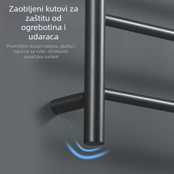 Stalak za ručnike od nehrđajućeg čelika, četiri razine, nosivost 5 kg+, Lion Shield, stil lagani luksuz