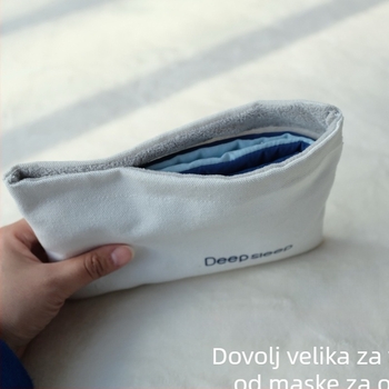 Platneni putni organizator za pohranu s Velcro zatvaračem — prozračan, brzo suši, antibakterijski, modern minimalistički stil