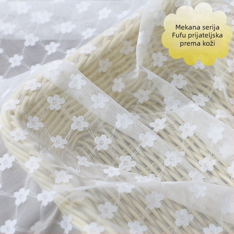 Čipkasti materijal za donje rublje za camisolu | 92% brokat, 8% spandex | GB standard | Tianzhishun lace