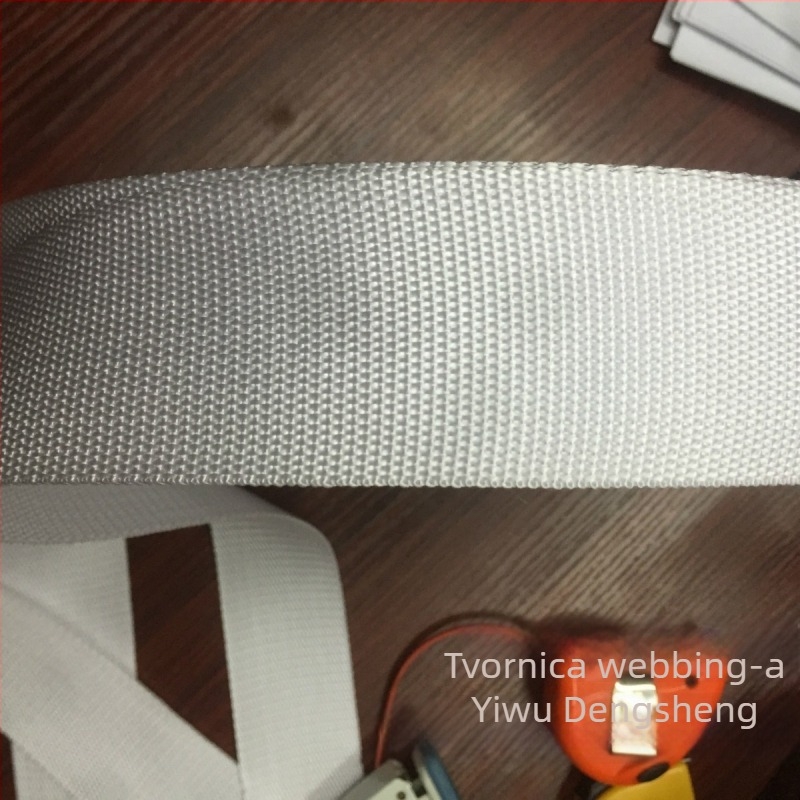 PP polipropilenska traka za torbe s uzorkom bisera, debeli plosnato pleteni materijal, neelastična, broj 30, za torbe i prtljagu