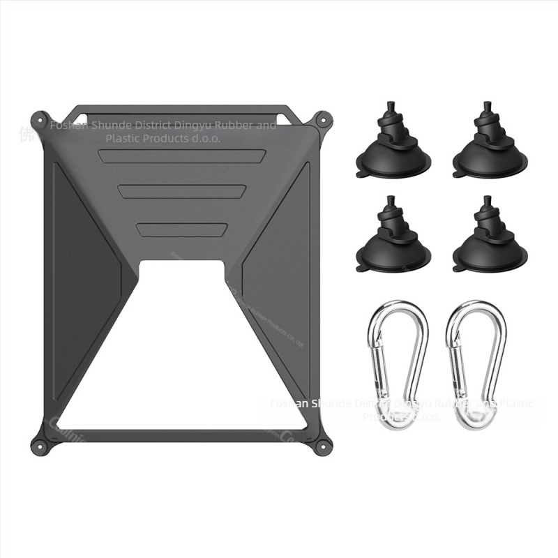 Starlink Mini silikonska zaštitna futrola s usisnom čašom za automobil, za vanjsku upotrebu