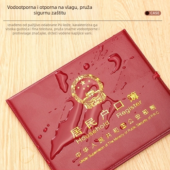 Yunlu Kožni Držač Putovnice i Dokumenata, Unisex, Jednostavan Uzorak
