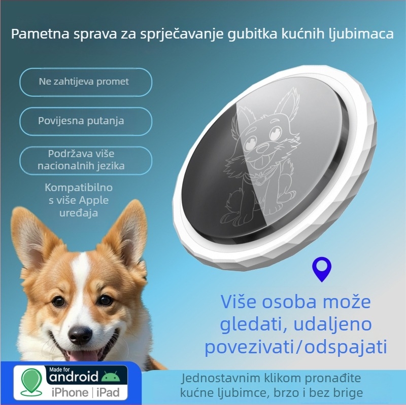 GPS lokator za automobil AK-28 s točnošću GPS 15 m, Bluetooth antena, trajanje baterije 1 godina, vodootporan