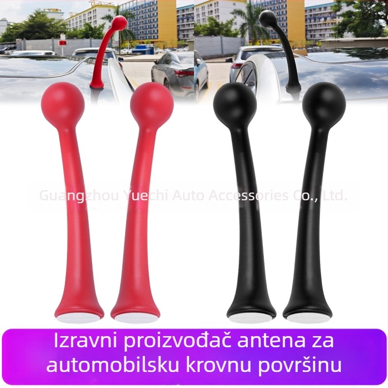 3D dekorativna naljepnica za antenu na krovu automobila (poliuretan; model: Roof Tentacles; universalno; brend: yc)