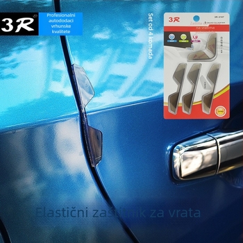 3R automobilska zaštita kutova vrata, ljepilo, mekana guma, model 3R-2107, kompatibilno s većinom modela