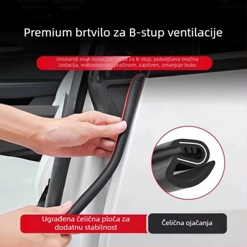 Brtvni trak za B-stupanj automobila, gumeni materijal, vodootporan, otporan na koroziju, zvučna izolacija