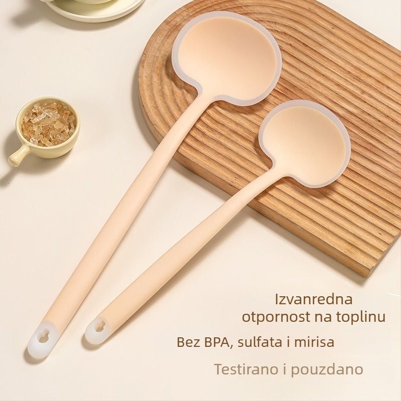 Silikonska spatula s oblikom gljive za kuhanje — neprijanjajuća, otporna na visoke temperature, moderni minimalistički dizajn