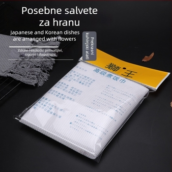 Ručnik za rižu za parenje i kuhanje – Marka: Lion King Rice Towel; Materijal: Tedolon; Pogodno za hotele i restorane (japanski, korejski, sushi); Bez logotipa