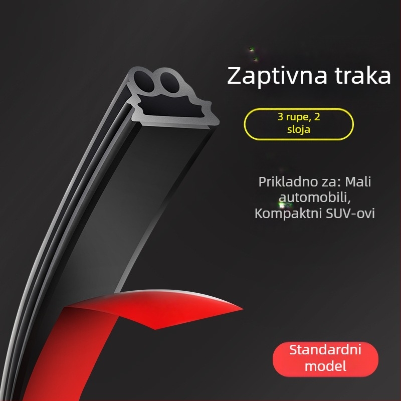 Brava vrata automobila za zvučnu izolaciju, dvostruki sloj, smanjenje prašine i buke, model no41, usklađenost s izvornom tvorničkom opremom