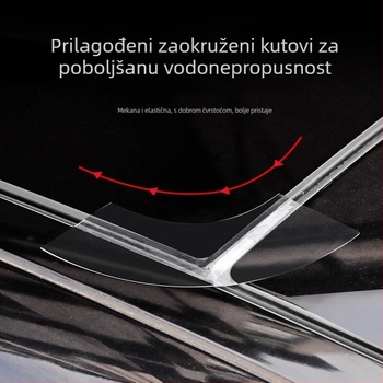Silikonska brtvila za krovni prozor, 0,5 cm debljina, JT model, opća kompatibilnost