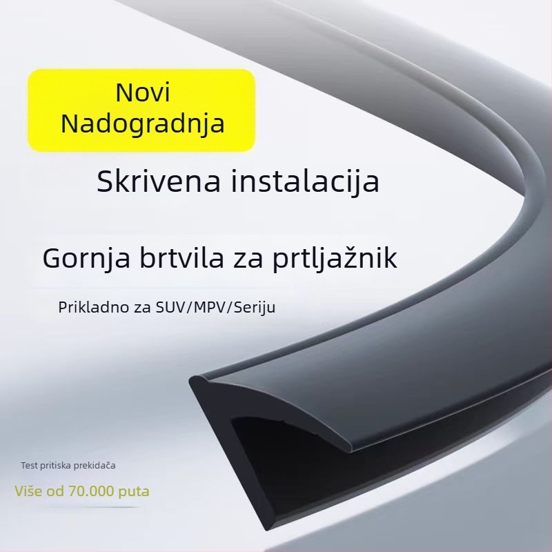 Brtvilo za prtljažnik automobila – prašno-izolacijsko, zvučna izolacija, otporno na habanje
