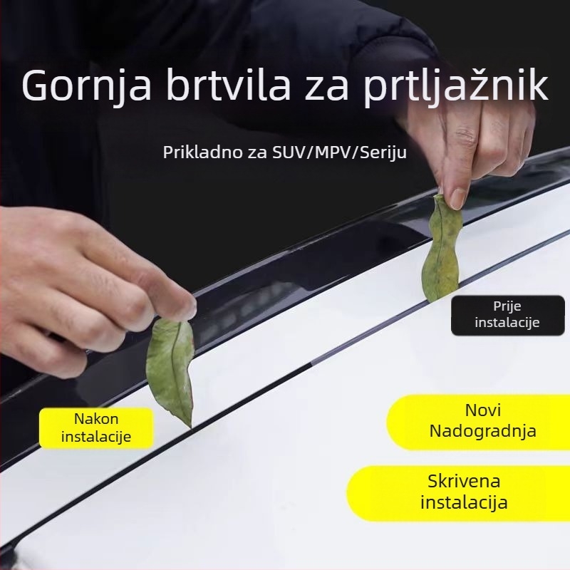 Brtvilo za prtljažnik automobila – prašno-izolacijsko, zvučna izolacija, otporno na habanje