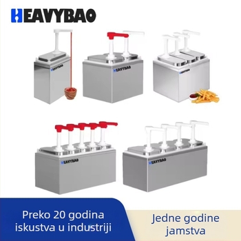 Pumpa za umake od nehrđajućeg čelika, 1 L, PP tijelo, ručna pumpa, otisak logotipa