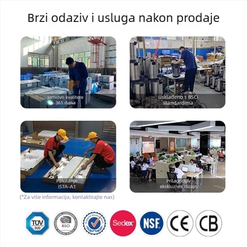 Pumpa za umake od nehrđajućeg čelika, 1 L, PP tijelo, ručna pumpa, otisak logotipa