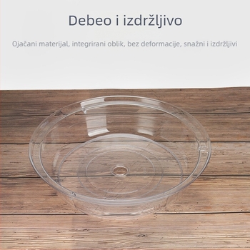 PC poklopac za hranu – kružni i ovalni, proziran, otporan na padove, bufet oprema; Materijal: PC plast; Značka: Qianghong; Tisak logotipa