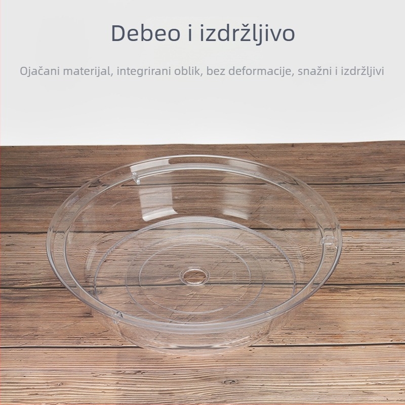 PC poklopac za hranu – kružni i ovalni, proziran, otporan na padove, bufet oprema; Materijal: PC plast; Značka: Qianghong; Tisak logotipa
