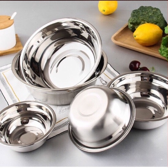 Zdjelica juhe od nehrđajućeg čelika, magnetska i nemagnetska, zgušnjena, kompatibilna s mikrovalnom pećnicom