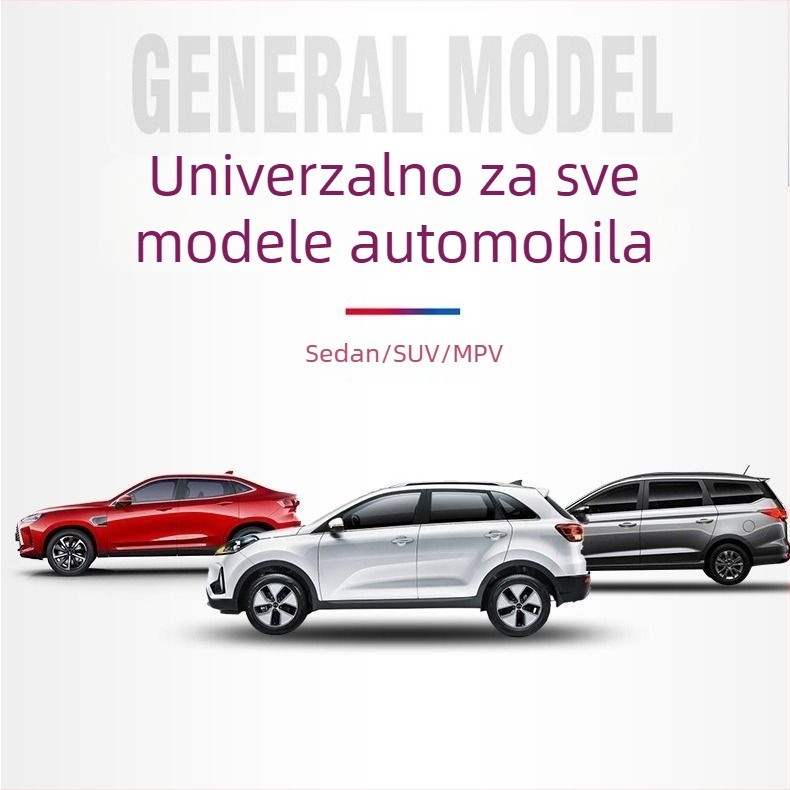 Silikonska gumena brtva B-stupa automobila – univerzalna brtva za razmake vrata, zaštita od prašine, smanjenje buke, ljepilna traka