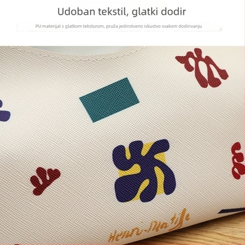 Kožna kutija za maramice s nordijskim dizajnom, pogodna za auto, dnevni boravak i kupaonicu — model Ti-4368