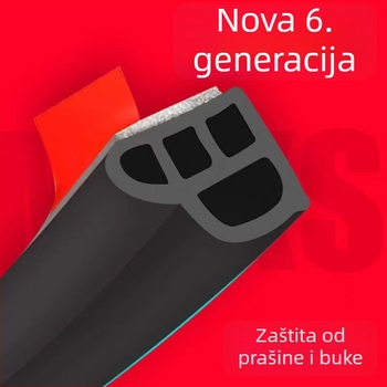 Zvučna izolacija automobila - dvostruka L-garnitura, debeli B-tip zaštita od sudara za poklopac motora, zaštita prašine prtljača i zvučna izolacija